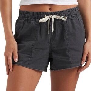 Vuori Vintage Ripstop Charcoal Gray Shorts Cut Offs Utility Womens Size XS